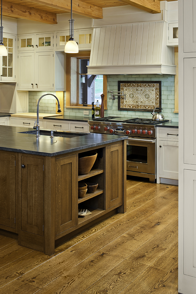 Why wide plank wood floors are a good choice for your kitchen Why wide plank wood floors are a good choice for your kitchen