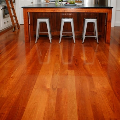 Cherry Wide Plank Flooring