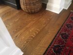 Rift/quartersawn and plainsawn red oak blended floor, #
