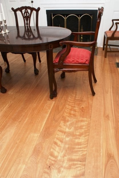 Select red birch wood flooring