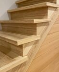 custom ash stair treads from Hull Forest Products