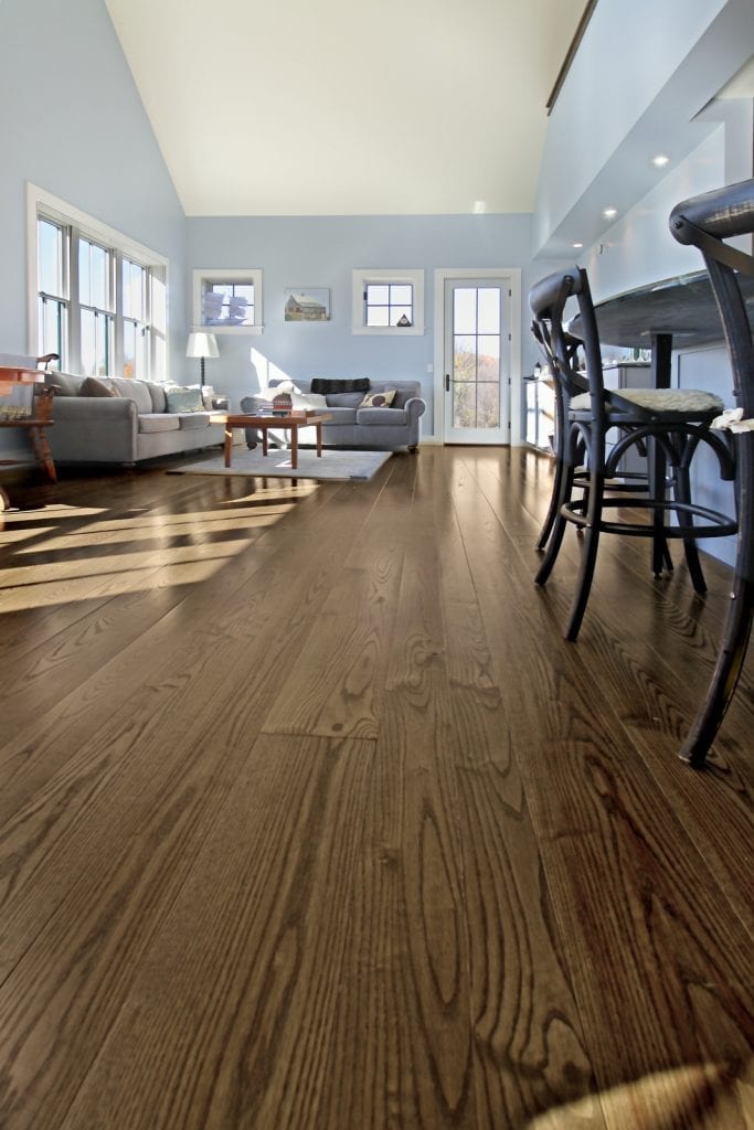 Ash Wide Plank Solid Wood Floors Premium Grade