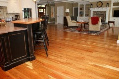 Cherry Wide Plank Flooring - Natural Grade