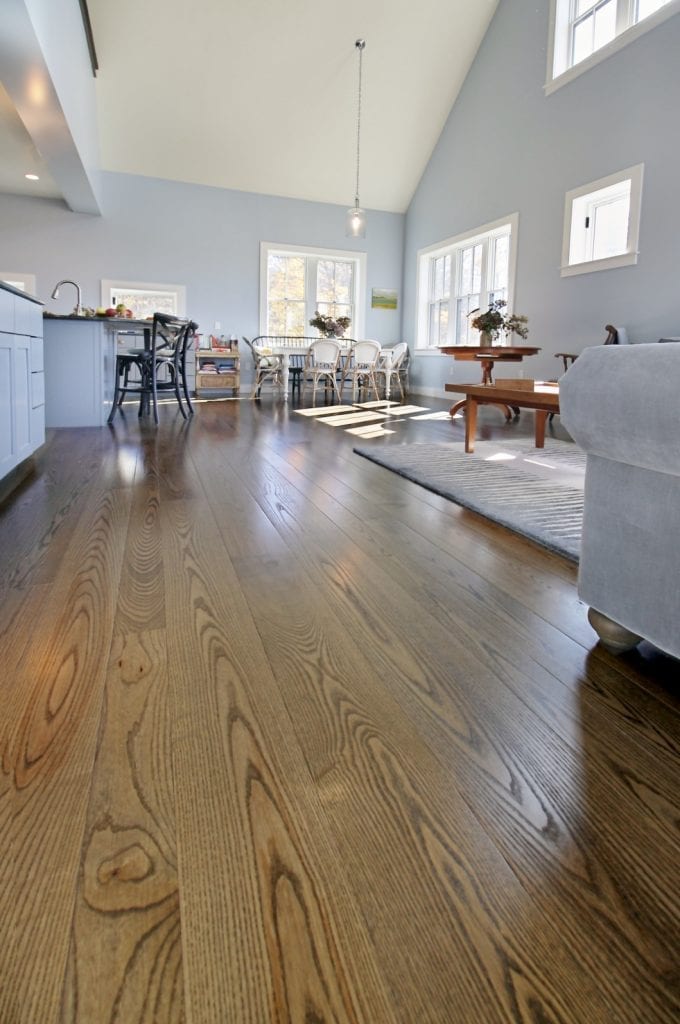 Ash Wide Plank Solid Wood Floors - Premium Grade