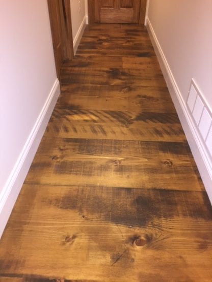 Pine Wide Plank Flooring - Premium Grade