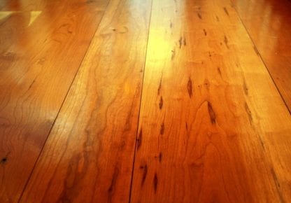 Cherry Wide Plank Flooring - Natural Grade
