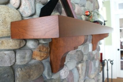 Cherry Wide Plank Flooring - Select Heart Grade