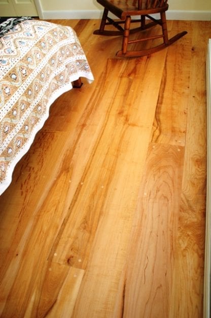 Hard Maple Wide Plank Flooring - Premium Grade