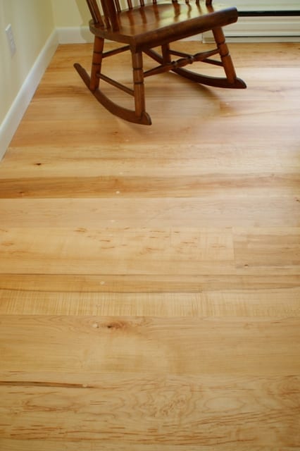 Sugar Maple Wide Plank Flooring Premium, Hard Maple Hardwood Flooring