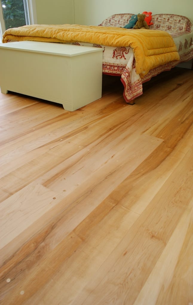 Sugar Maple Wide Plank Flooring Premium