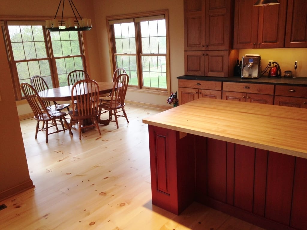 Pine Wide Plank Flooring - Premium Grade
