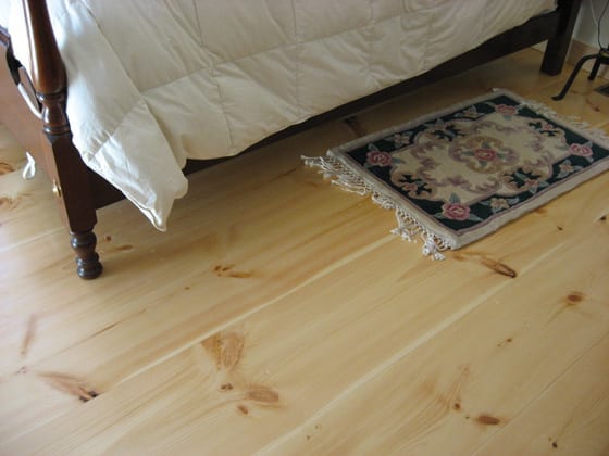 Wide Plank Solid Pine Wood Floors - USA Made - Mill-Direct