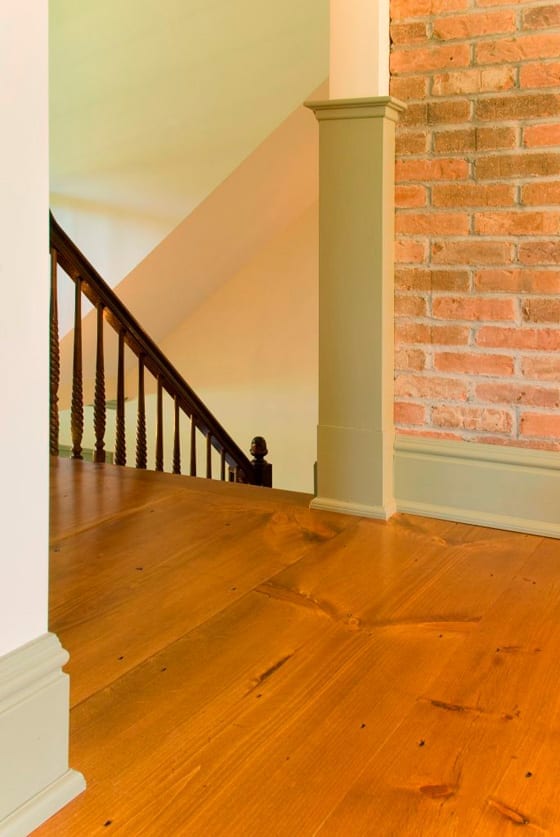 Wide Plank Solid Pine Wood Floors - USA Made - Mill-Direct