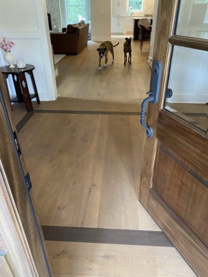Live sawn white oak floor #2017 Hull Forest Products