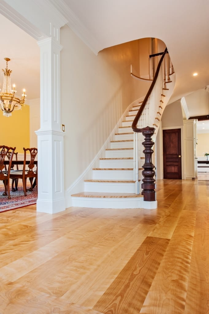 Birch Flooring - Sap/Heart Curly