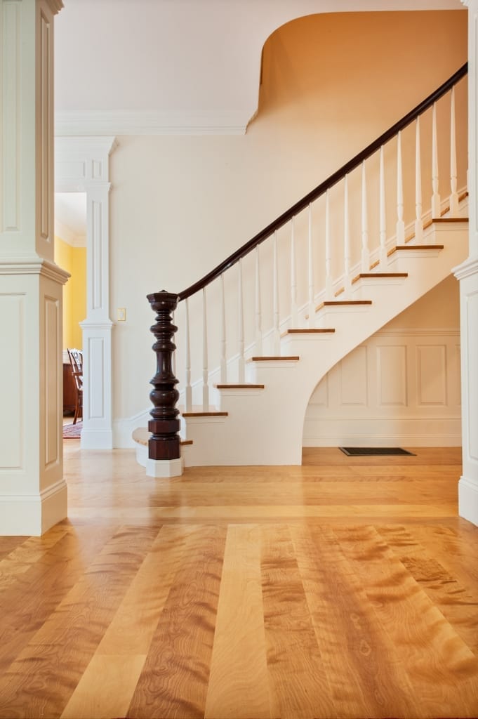 Birch Flooring - Sap/Heart Curly