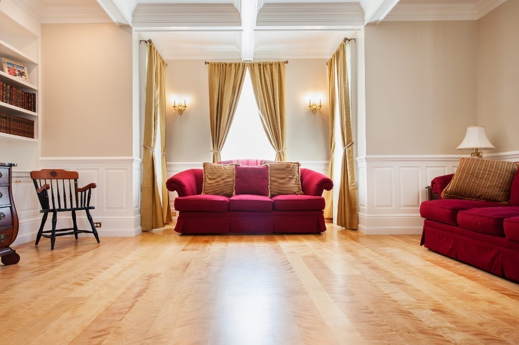 Birch Flooring - Sap/Heart Curly