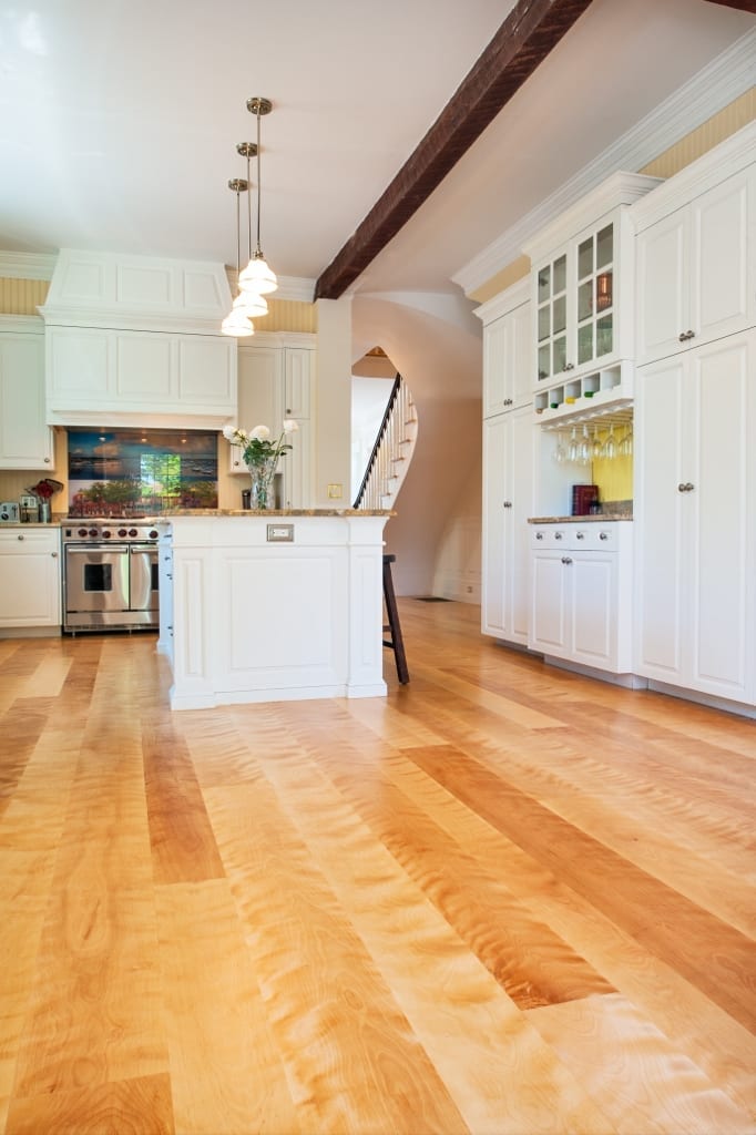 Birch Flooring - Sap/Heart Curly