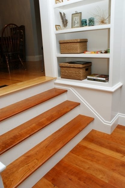 Cherry Wide Plank Flooring - Select Heart Grade