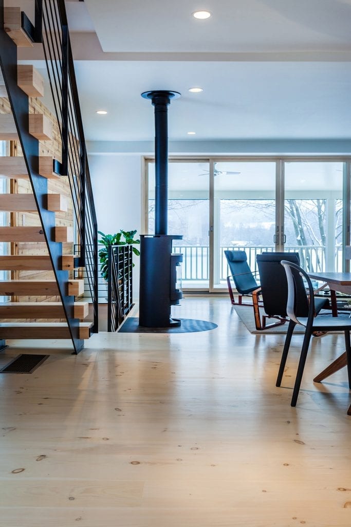 Wide Plank Solid Pine Wood Floors - USA Made - Mill-Direct