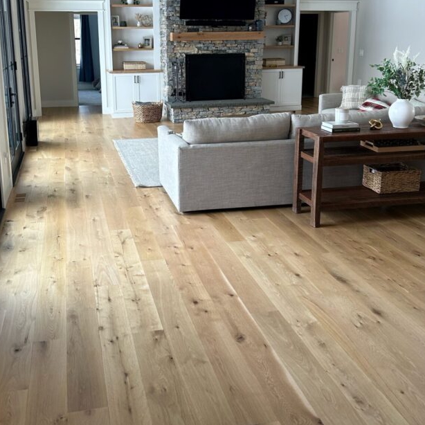 White Oak Wide Plank Flooring